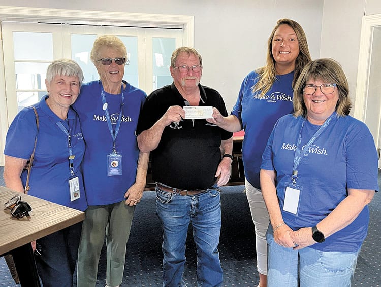Wombat social club backs Make-A-Wish