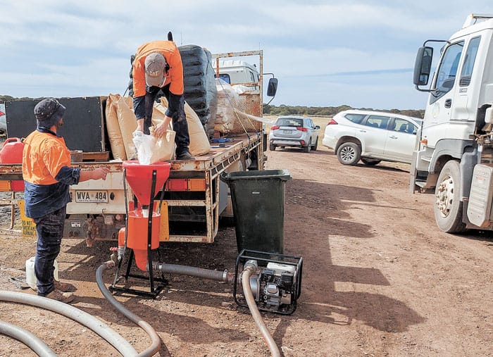 YPC trialling dust suppression