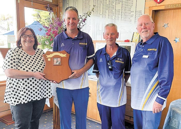 Ardrossan contests Sandercock Memorial Trophy