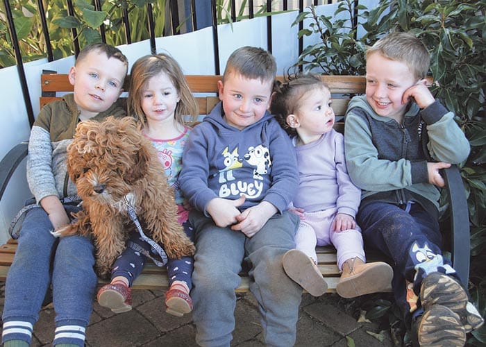 Furry friend finds home at childcare