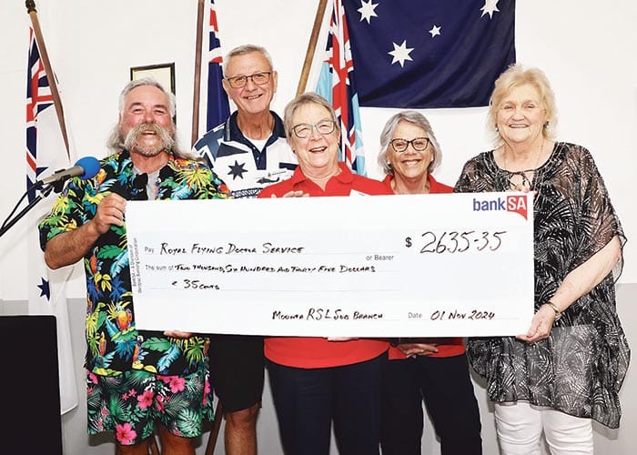 RSL donates to RFDS