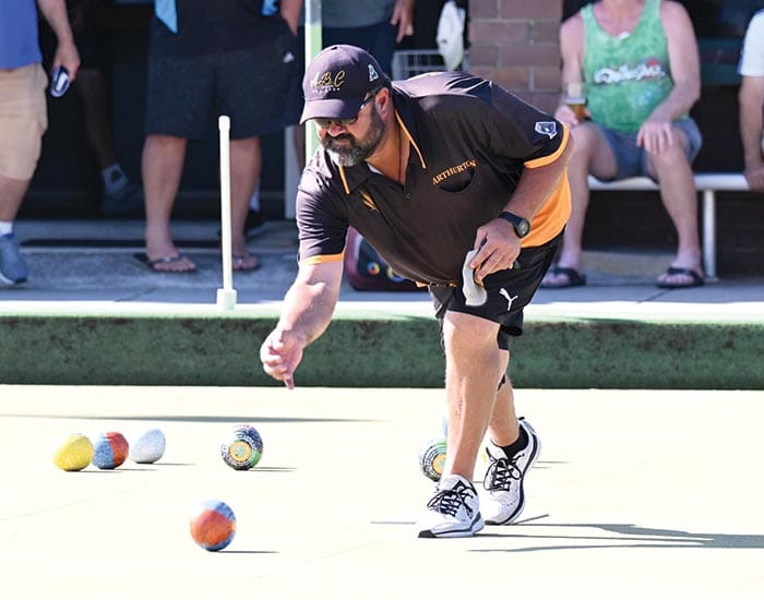 Arthurton bowler backs up bowling masterclass