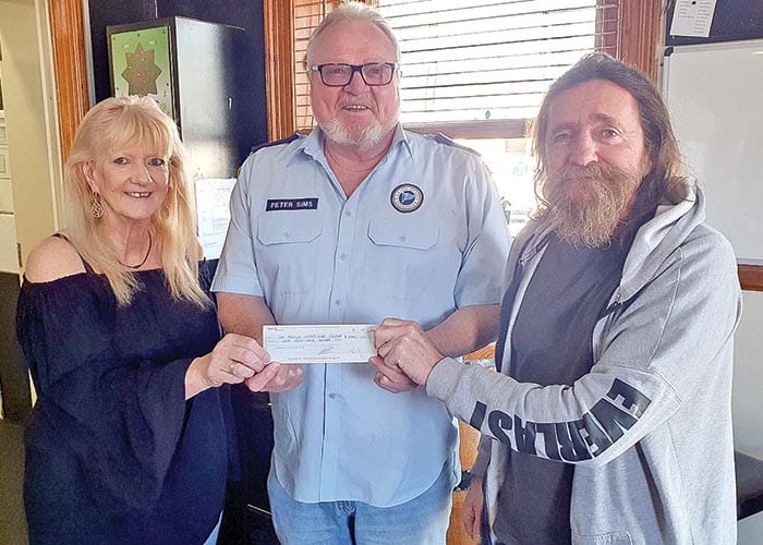 Donation to Sea Rescue