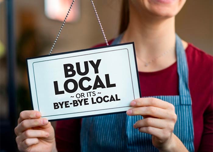 Importance of supporting local