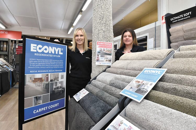 Think eco-friendly floors with Carpet Court