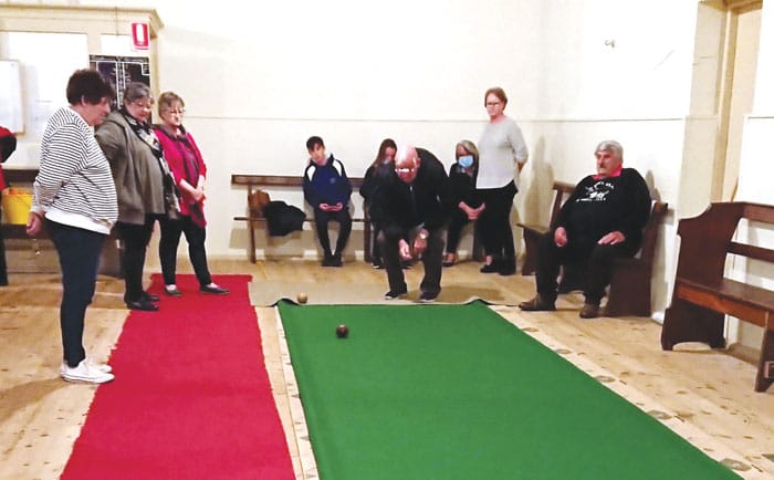 Cross Roads indoor cush bowls