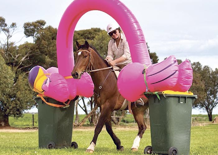 Fun and coaching at YP Polocrosse