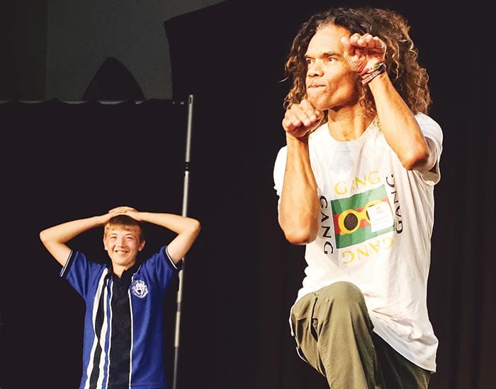 CYS welcomes new SAASTA students with a Deadly Funny performance