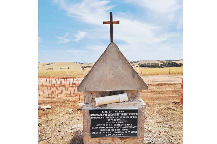 History uncovered in road project