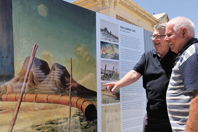 Magnificent mural for Wallaroo