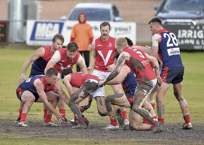 YPFL: Wet weather football separates finals’ race