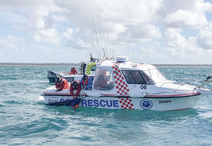 Combined marine search and rescue exercise