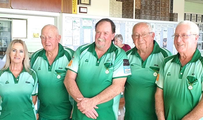 A quintet of life memberships presented at Port Broughton