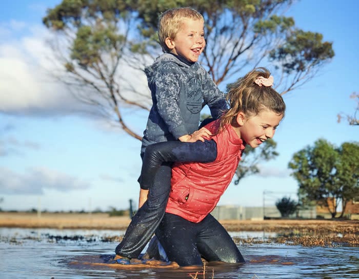 Puddles of pure joy