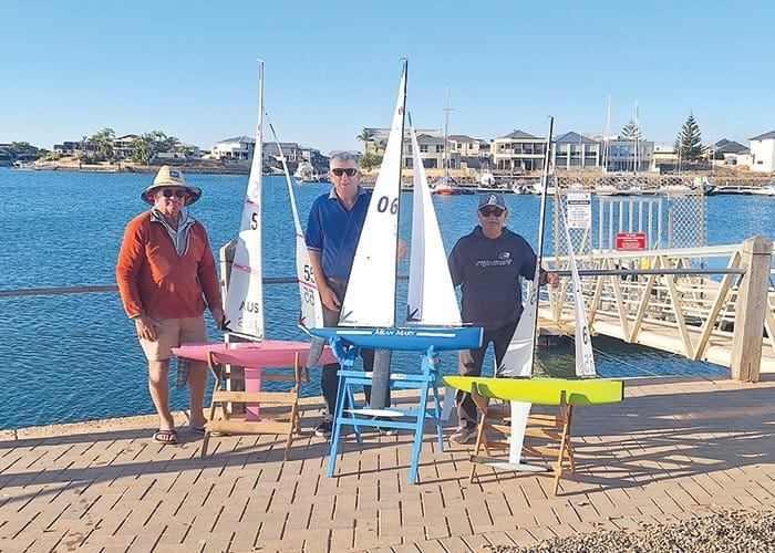 Sailing opener finishes in style