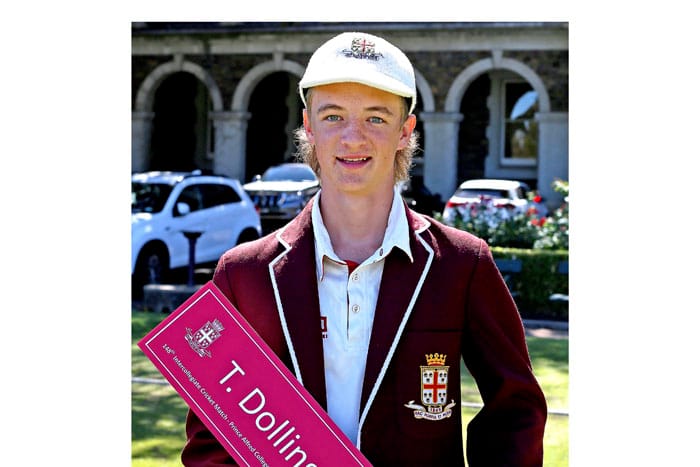 Dolling concludes college cricket