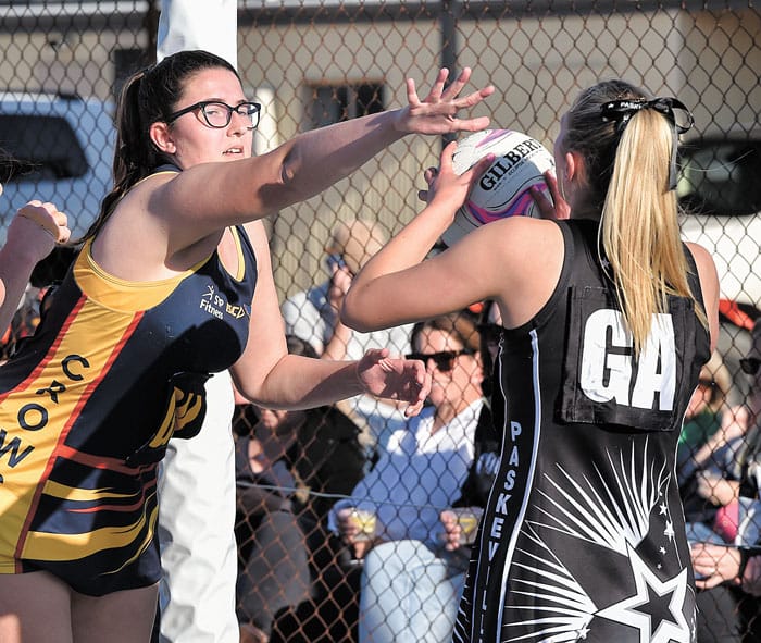 YP Netball: Pasky flies into grand final
