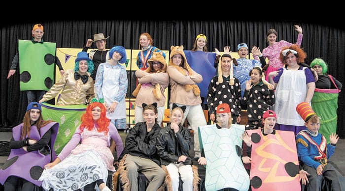 Harvest students prepare for play