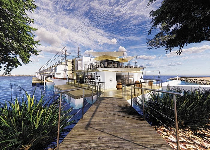 Dockside delight at Port Vincent