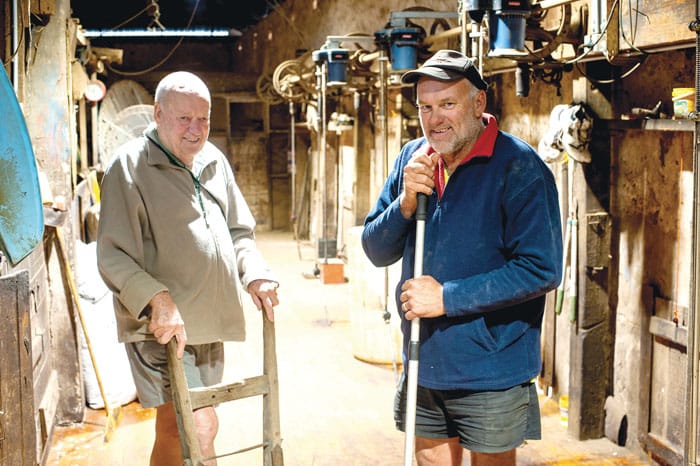 Shearing off a piece of history