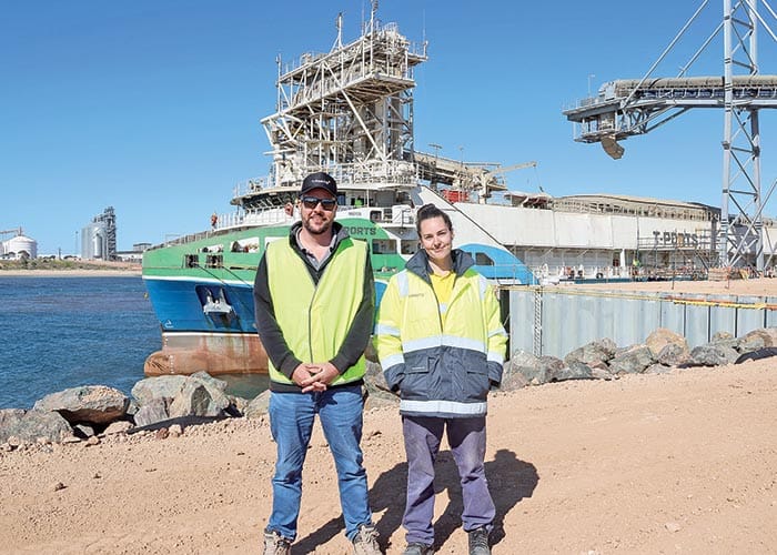 New port under trial at Wallaroo