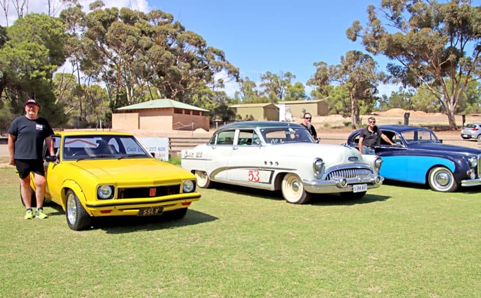 Cars on show again