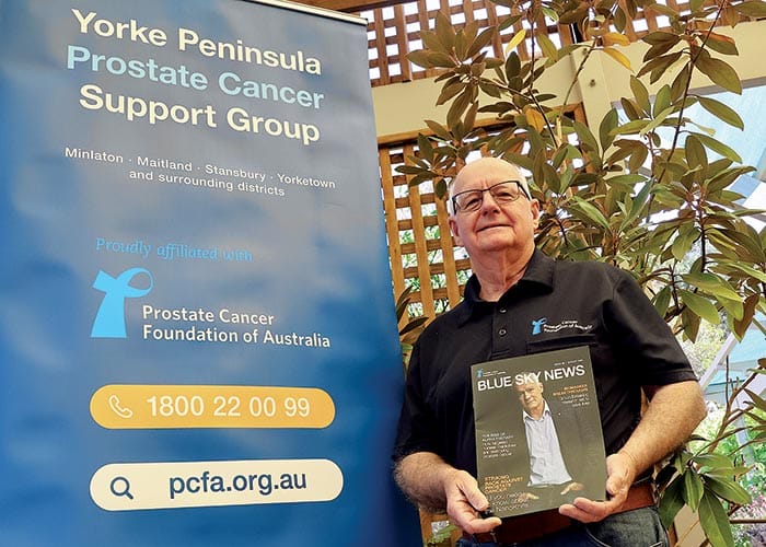 Support for those with prostate cancer on YP