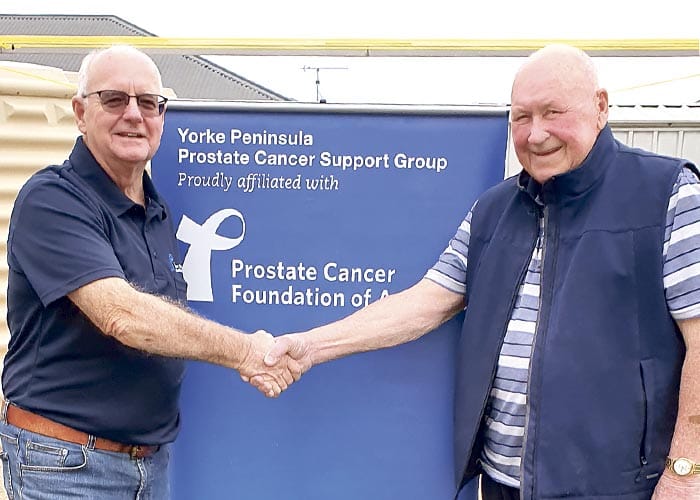 Prostate cancer support group now on Copper Coast
