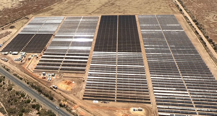 Solar farms back on the grid
