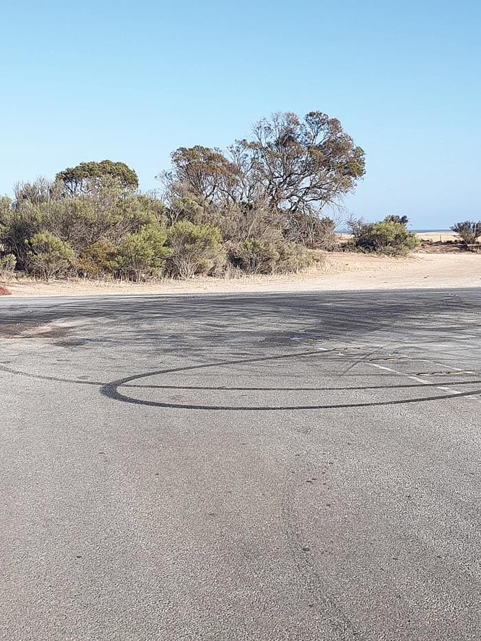 Fed up with road vandalism