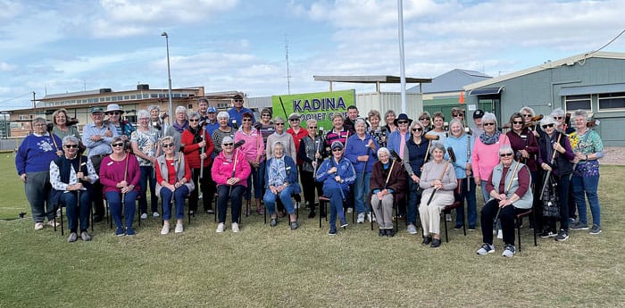 Thelma Roach celebrates 25 years at Kadina Croquet Club