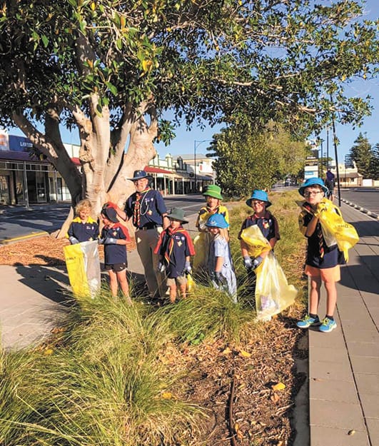 Cleaning up for a cause