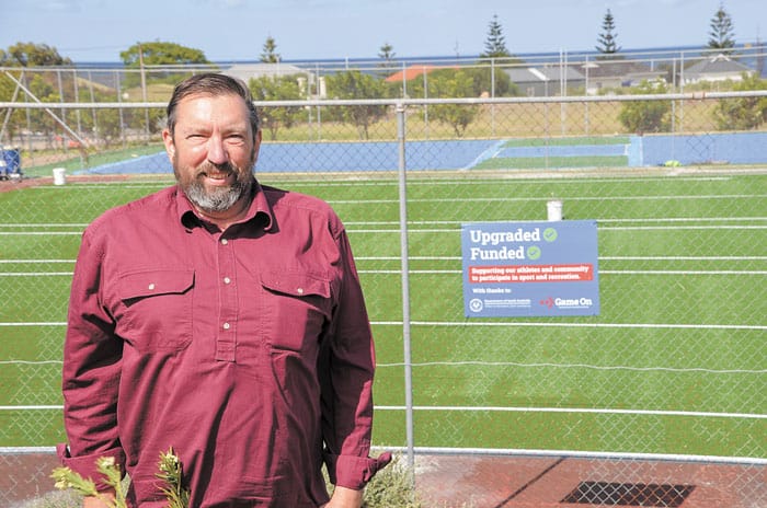 Port Vincent courts resurfaced