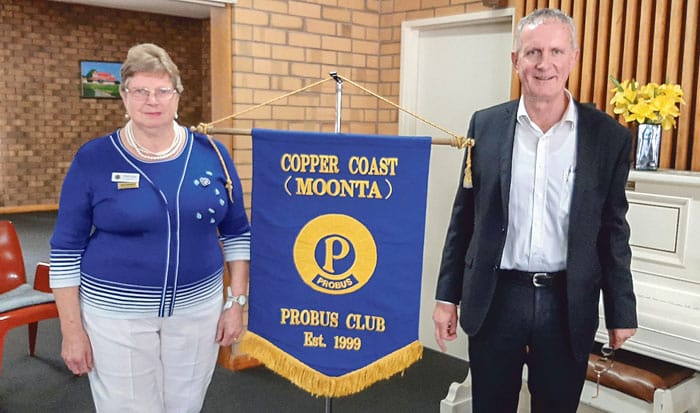 Council CEO speaks at Copper Coast Probus