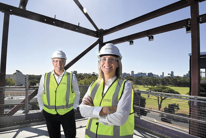 Last floor slab poured at 202 Greenhill Road