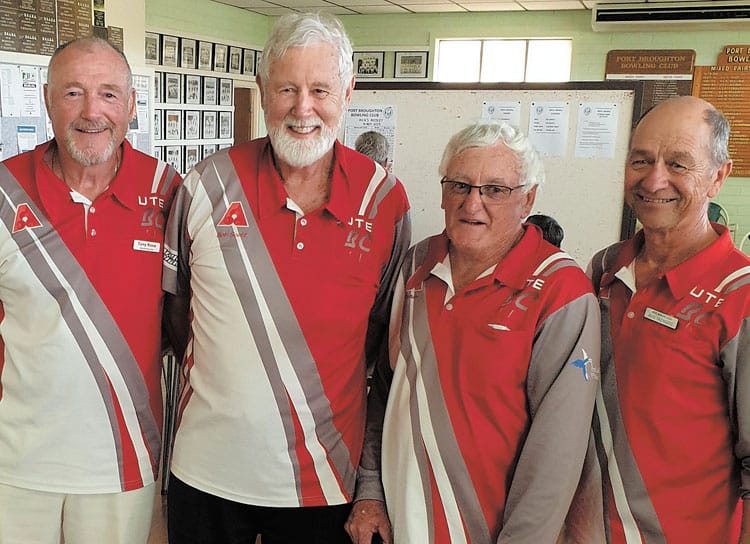 Men’s fours at Port Broughton