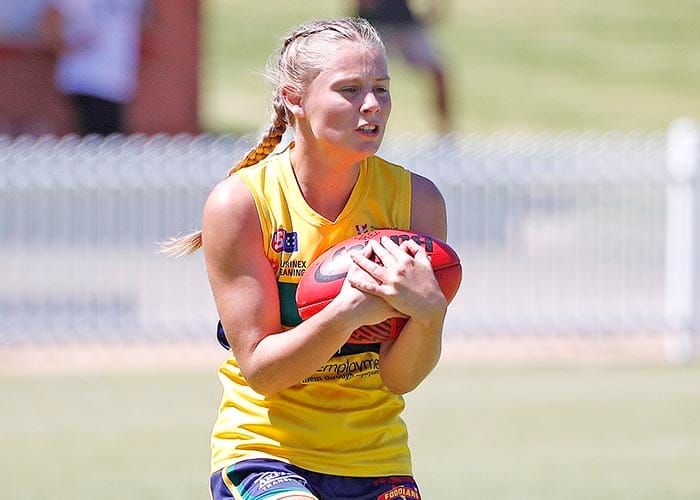 Tayla Coles makes SANFLW debut