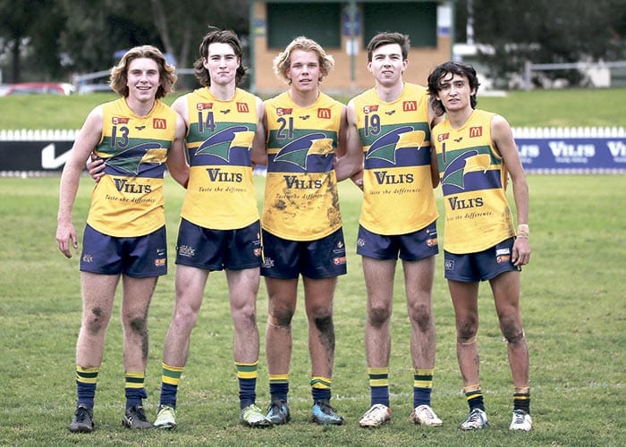YP footballers in SANFL youth series
