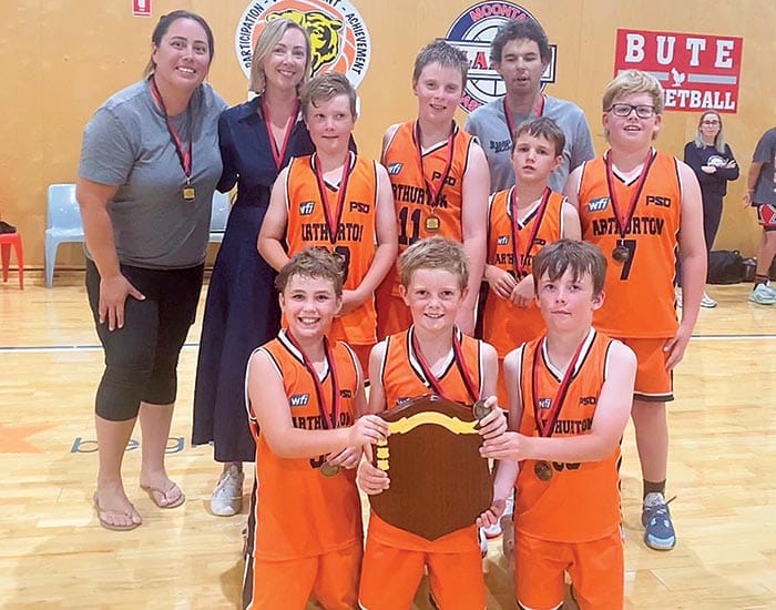Yorke Valley junior basketball