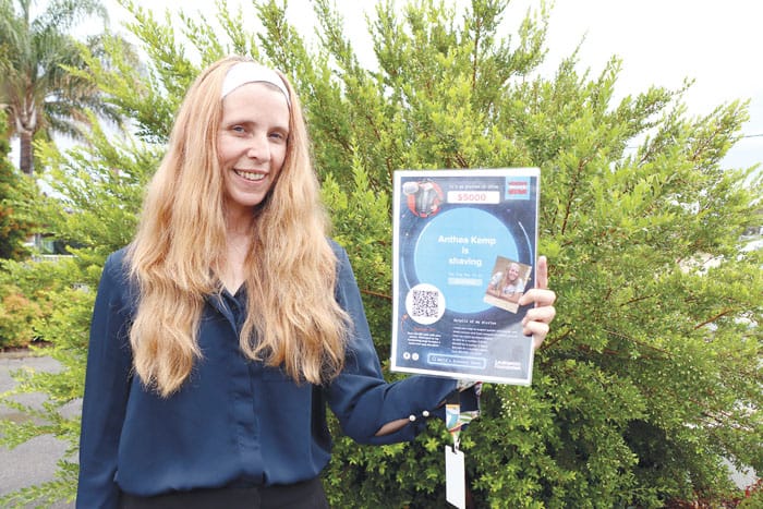 Anthea to chop hair for blood cancer research