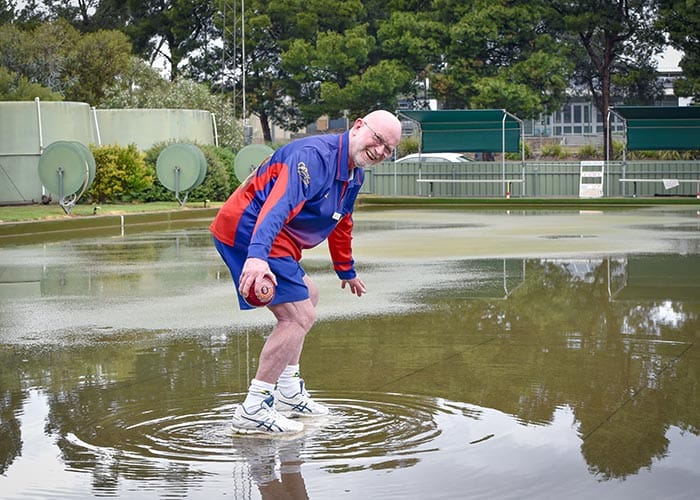 Wet weather wipe out