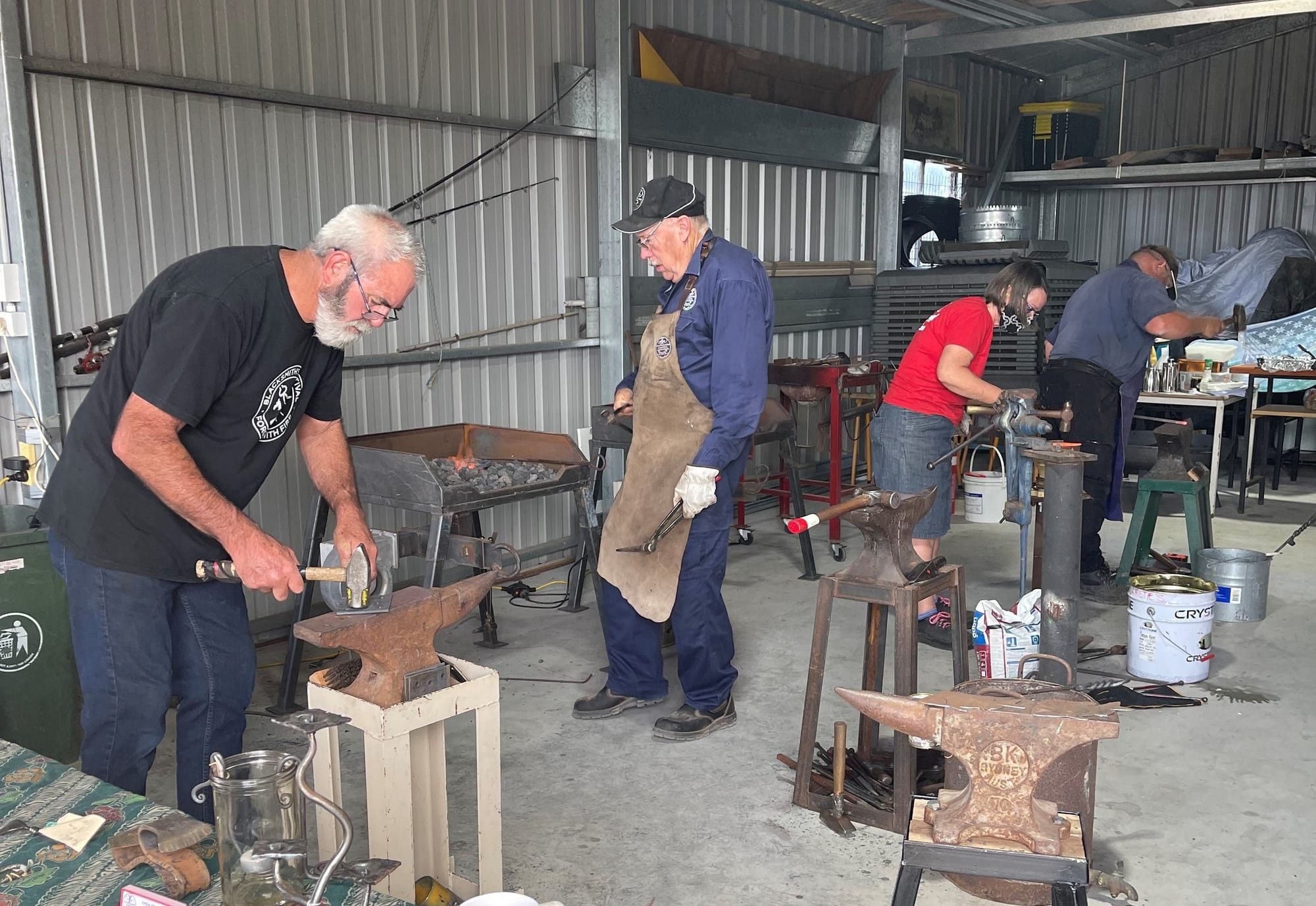 Stansbury hosts blacksmiths