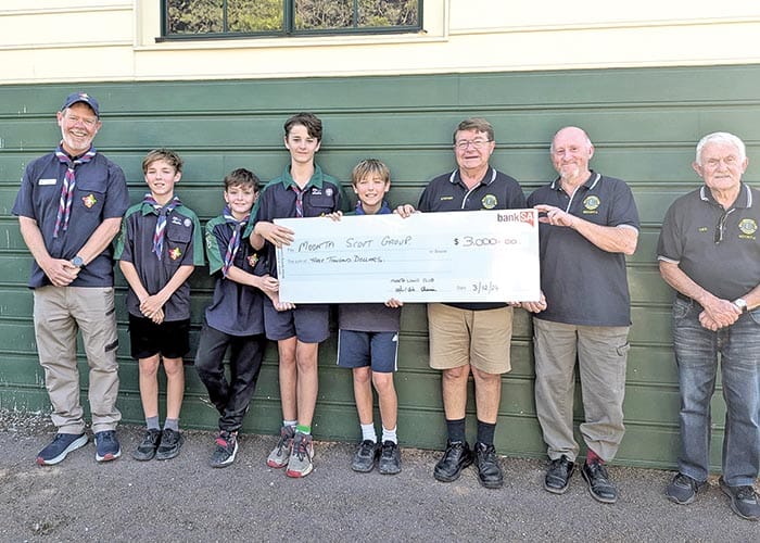 Lions boost jamboree funds
