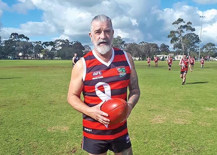 Moonta man represents state in masters team