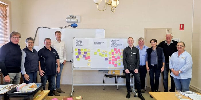 Redeveloping Maitland main street