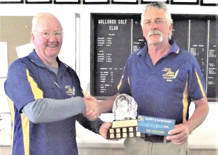NYP veteran golfers play captain’s Stableford
