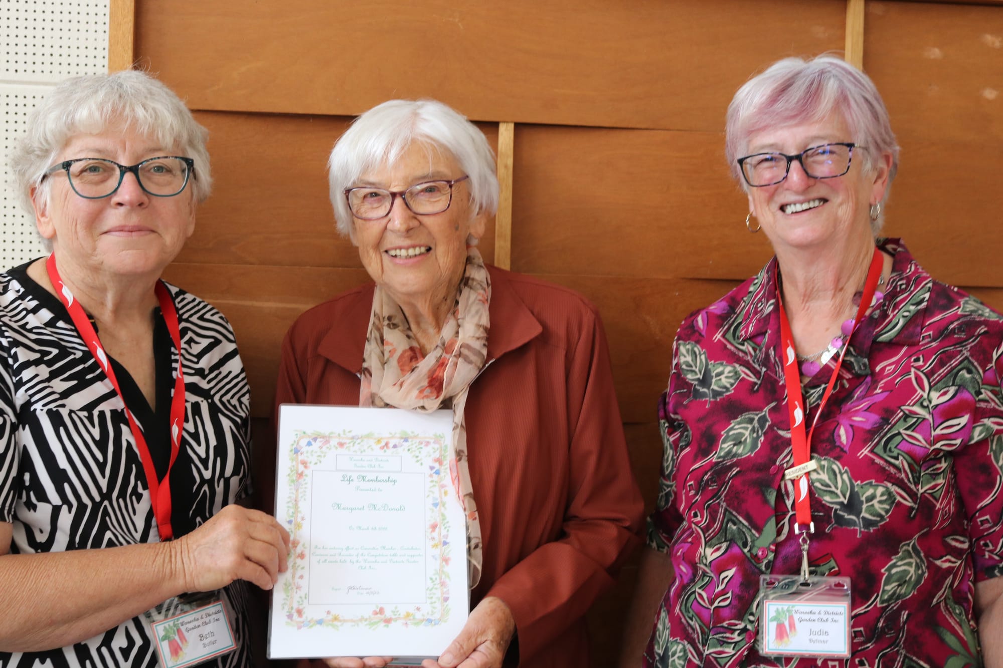 New life member for Warooka Garden Club