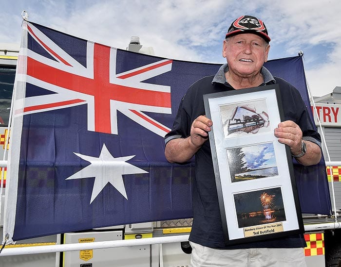 Ted Buttfield awarded Stansbury honour