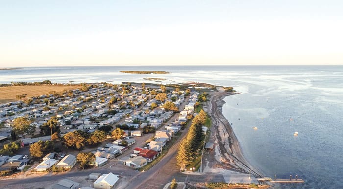 Works progressing at Fisherman Bay