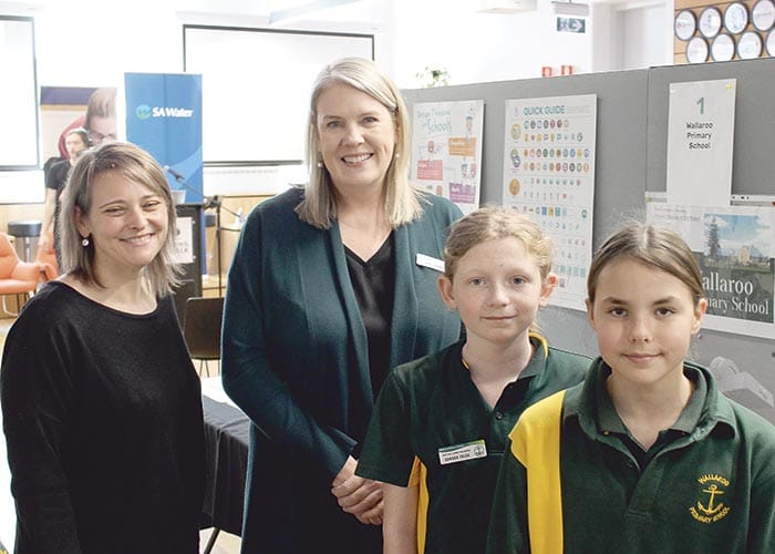 Local students make a splash